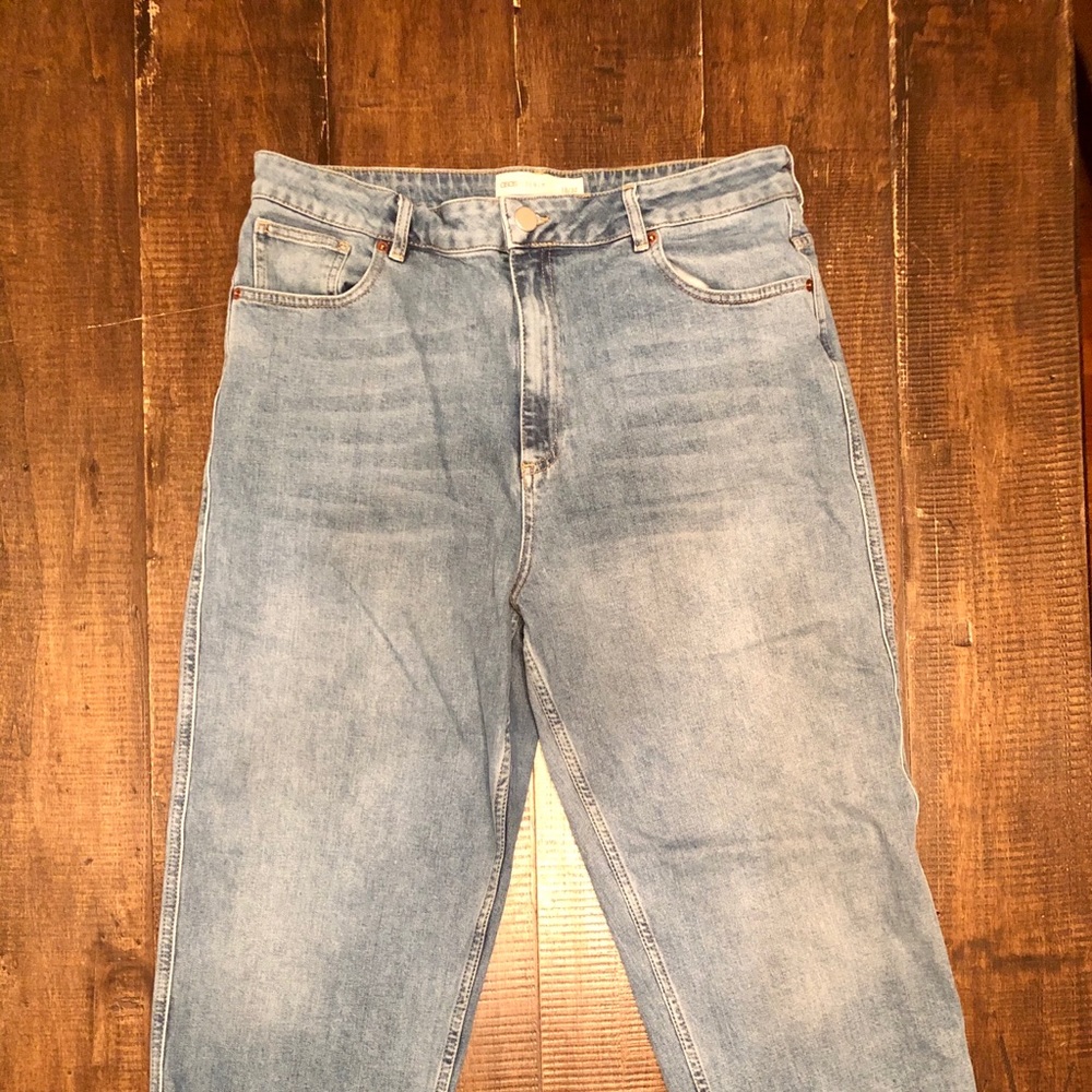 ASOS//Denim US 14 Straight Leg Light Blue Jeans